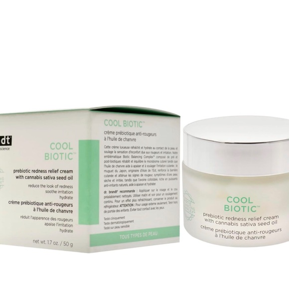 Dr. Brandt Cool Biotic Prebiotic Redness Relief Cream Unisex 1.7 oz / 50 g - Picture 3 of 5